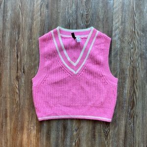Rib-knit Sweater Vest
Size S